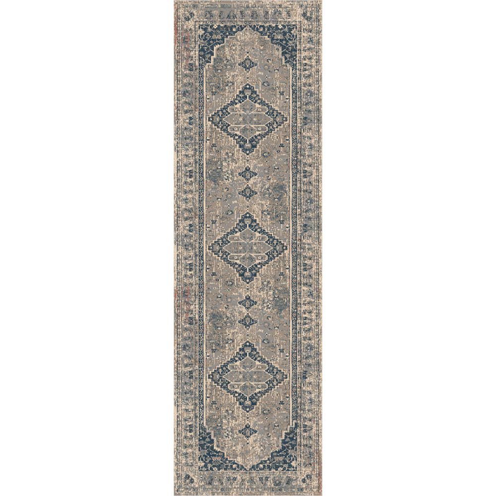Dynamic Rugs 3584-899 Savoy 2.2 Ft. X 7.7 Ft. Finished Runner Rug in Beige/Multi